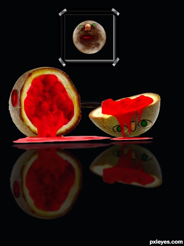 Creation of No Passion For This Fruit Head: Step 11